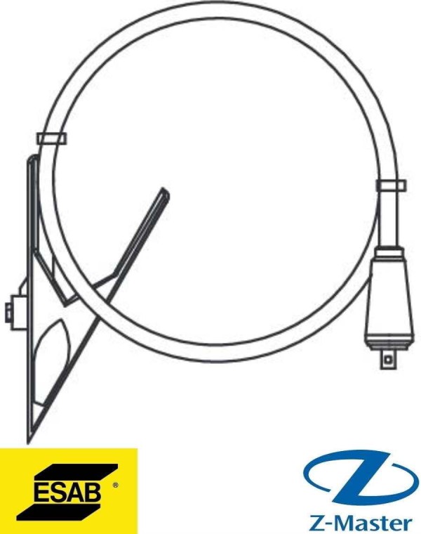 Обратный кабель 300A, OKC 50 0700006903 Esab