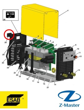 On/Off Switch 0700300044 Esab (Эсаб)