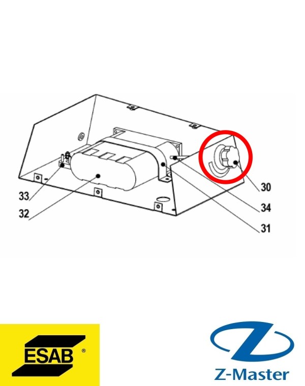 Кнопка 0794000023 Esab (Эсаб)