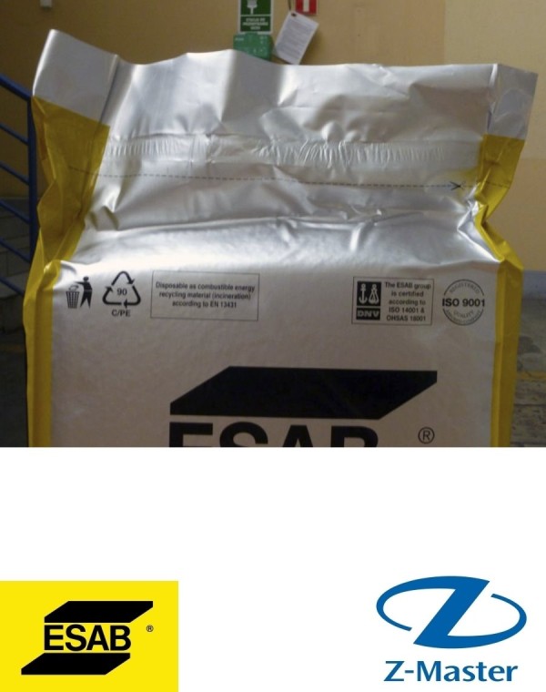OK Flux 10.71 25 kg BlockPac Флюс сварочный ESAB (Швеция)