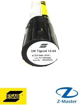 Присадочный пруток 2 мм OK Tigrod 12.64 Esab