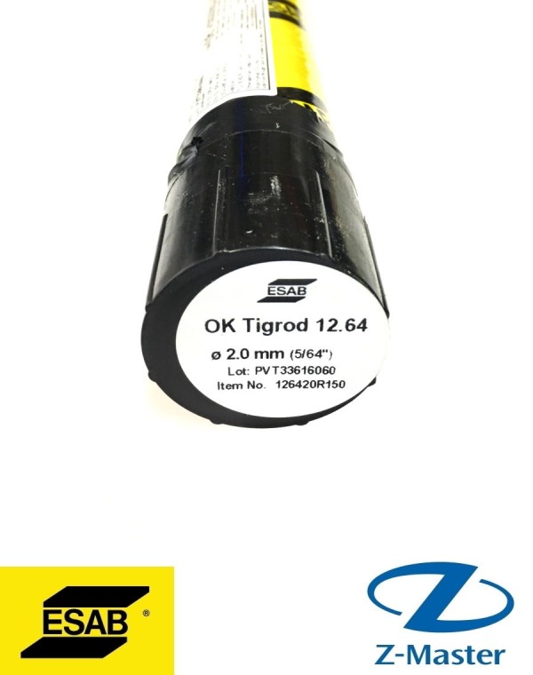 Присадочный пруток 2 мм OK Tigrod 12.64 Esab