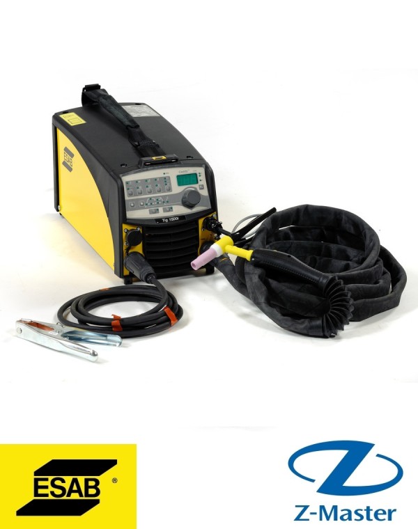 Сварочный инвертор Caddy Tig 1500i с комплектом кабелей и горелкой TXH 150, 4м 0460450882 Esab