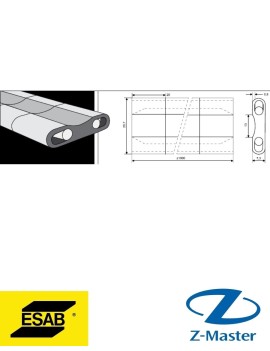 PZ 1500/02 Керамические подкладки Esab (Эсаб)