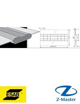 PZ 1500/80 Керамические подкладки Esab (Эсаб)