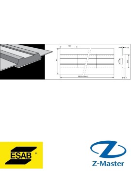 PZ 1500/81 Керамические подкладки Esab (Эсаб)