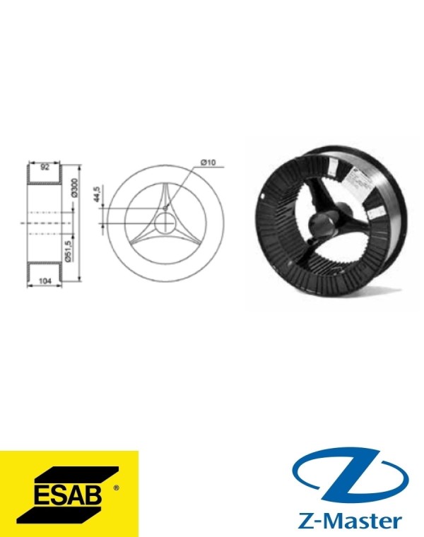 Shield-Bright X-tra 309L Порошковая сварочная проволока Esab (Эсаб)