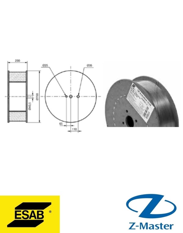 OK 40 S M Порошковая проволока Esab (Эсаб)
