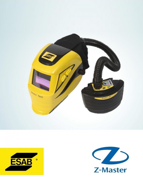 Сварочная маска Aristo Tech Yellow for air для блока подачи воздуха, желтая 0700000358 Esab