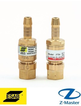 FTH, Клапан огнепреградительный, 8 мм - 3/8RH, Кислород